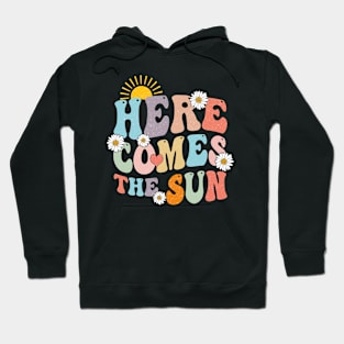 Here Comes The Sun Summer Vacation Beach Family Matching Hoodie